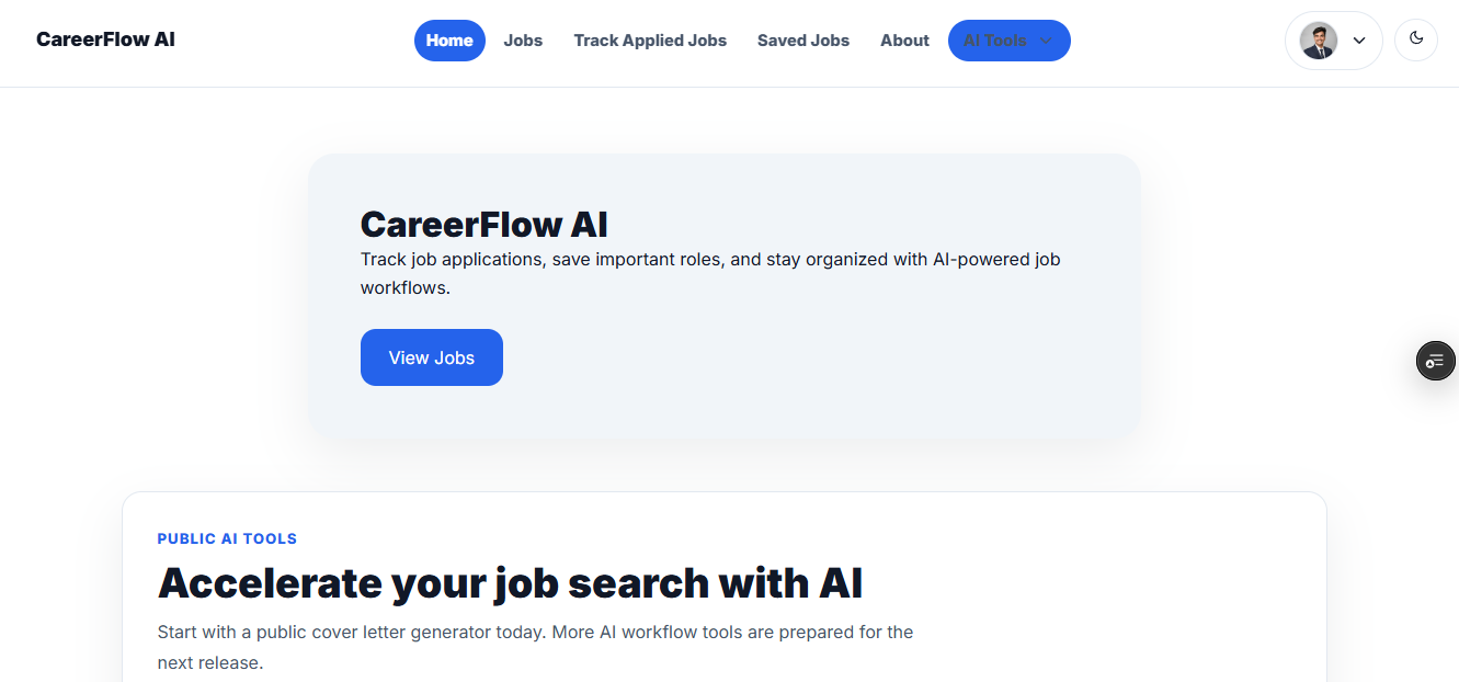 CareerFlow AI Project Preview